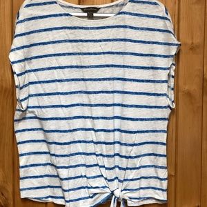 Tommy Bahama Sleeveless Top XL Knot Front